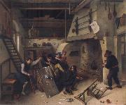 Jan Steen, Card players quarrelling